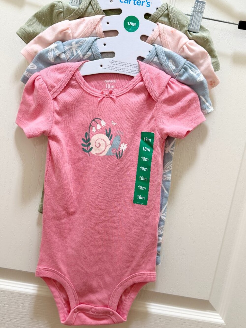 Carter’s Baby Girl One-Pieces Rompers Bodysuits Size 18 Months Baby Shower Gift